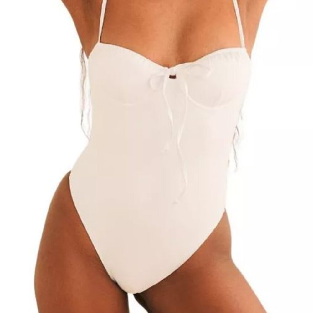 Dippin' Daisy's White One-Piece Swimsuit